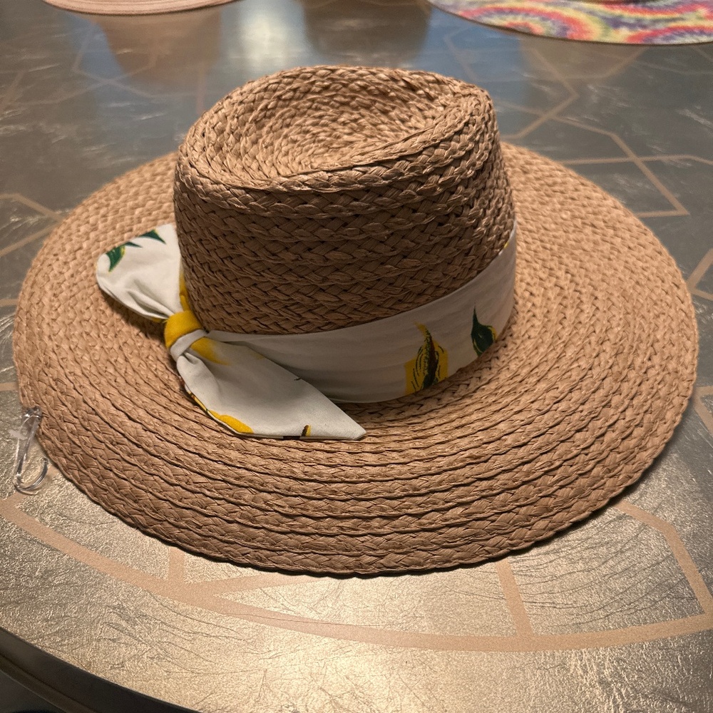 NWT Adjustable Vince Camino  Straw Hat